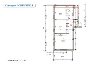  Appartement  vendre 3 pices 71 m