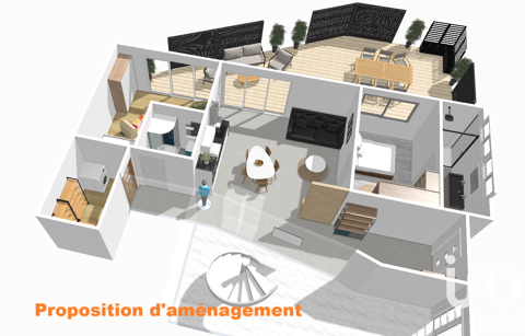   Vente Appartement 3 pi�ces Appartement - 3 pi�ce(s) - 81 m�