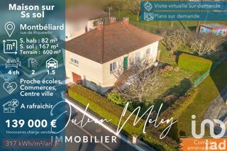  Maison  vendre 6 pices 82 m