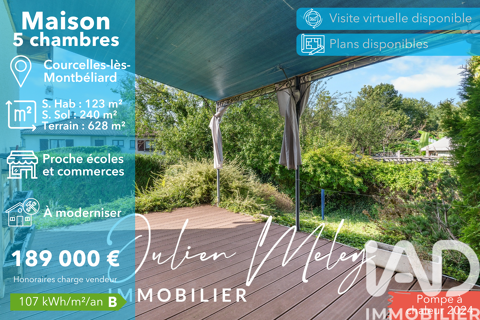   Vente Maison/villa 6 pi�ces Maison - 6 pi�ce(s) - 123 m�