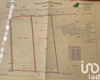  Terrain � vendre 1093 m�