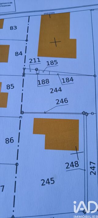  Terrain � vendre 729 m�