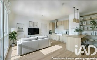  Appartement � vendre 2 pi�ces 44 m�