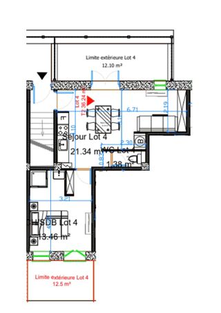  Appartement � vendre 2 pi�ces 36 m�