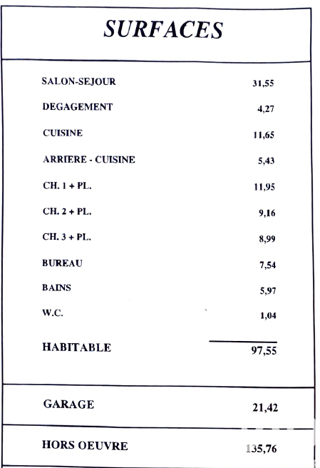  Maison � vendre 5 pi�ces 98 m�