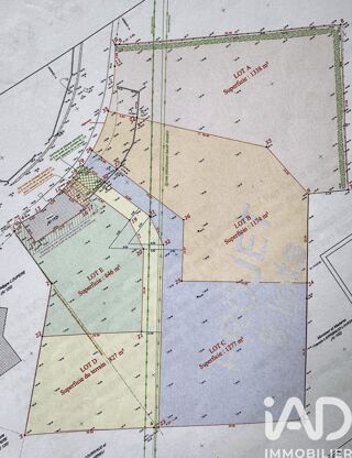  Terrain � vendre 1279 m�