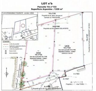  Terrain � vendre 1339 m�