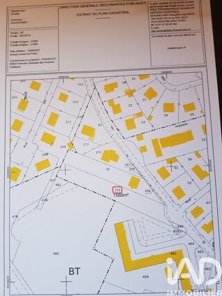  Terrain � vendre 1568 m�