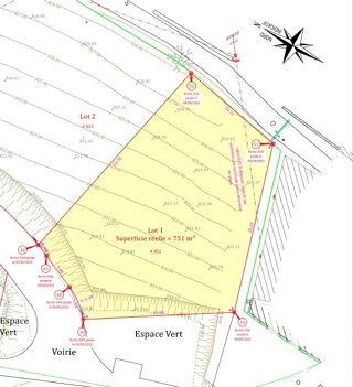  Terrain � vendre 751 m�