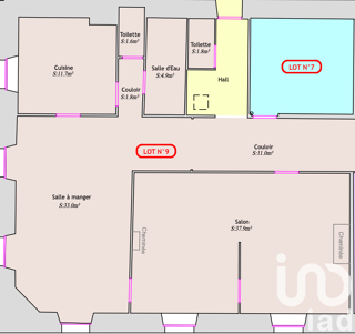  Appartement  vendre 4 pices 100 m