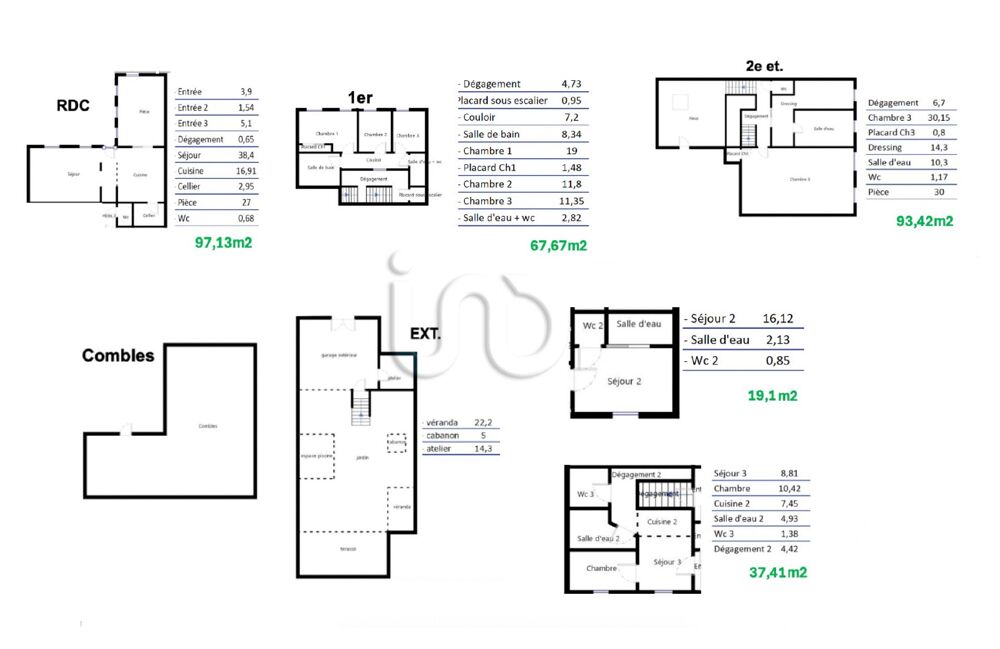  vendre  Maison Toulouse (31300)