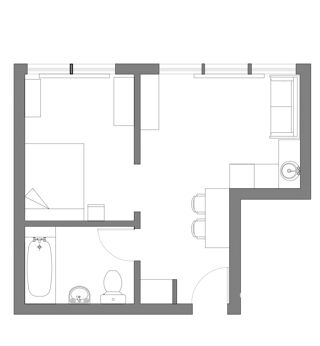  Appartement � vendre 1 pi�ce 25 m�