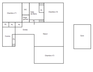  Appartement � vendre 4 pi�ces 72 m�