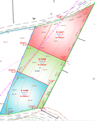  Terrain � vendre 1002 m�