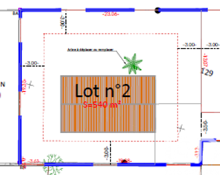  Terrain � vendre 540 m�