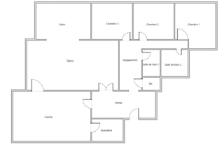  Appartement � vendre 5 pi�ces 110 m�