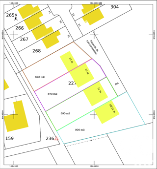  Terrain  vendre 590 m