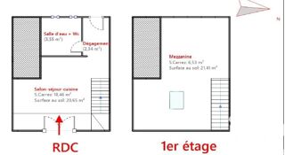  Maison � louer 2 pi�ces 31 m�