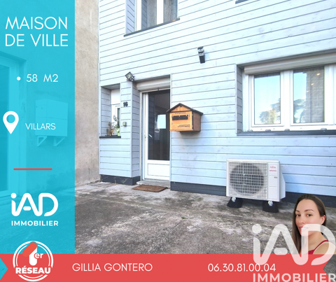   Vente Maison de ville 3 pi�ces Maison - 3 pi�ce(s) - 58 m�