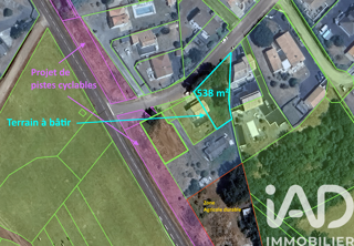  Terrain � vendre 538 m�