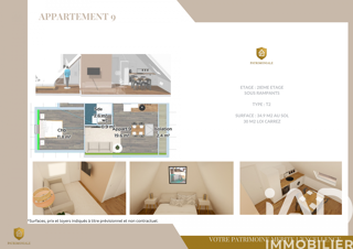  Appartement � vendre 2 pi�ces 30 m�