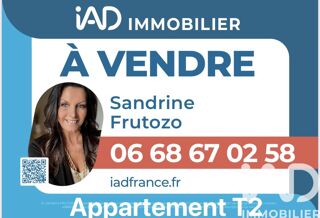  Appartement � vendre 2 pi�ces 43 m�