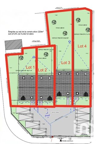  Terrain � vendre 1015 m�