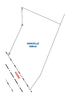  Terrain � vendre 936 m�