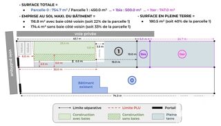  Terrain � vendre 450 m�