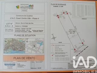 Terrain � vendre 441 m�