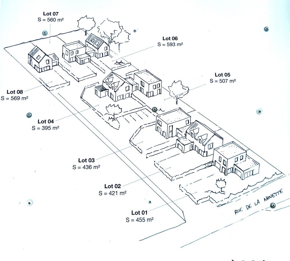 Vente Terrain Vente Terrain � b�tir 593 m&sup2; Pipriac