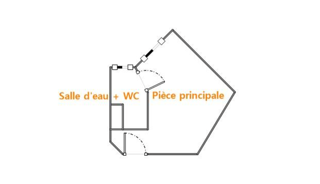  Appartement � vendre 1 pi�ce 18 m�