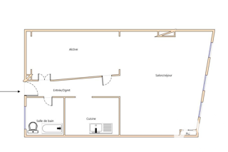  Appartement � vendre 2 pi�ces 48 m�