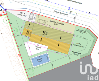  Terrain � vendre 650 m�