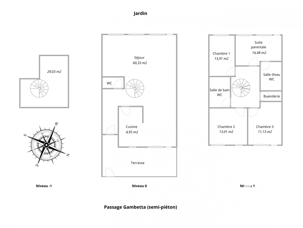 � vendre  Appartement Paris 20