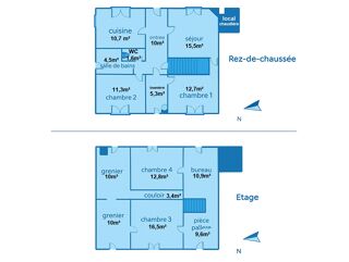  Maison � vendre 8 pi�ces 145 m�