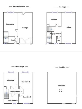  Maison � vendre 4 pi�ces 72 m�