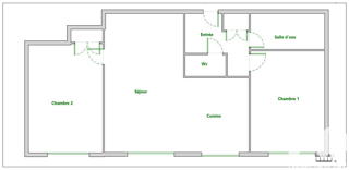  Appartement � vendre 3 pi�ces 48 m�