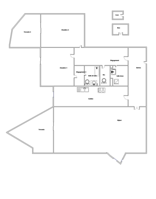  Appartement � vendre 3 pi�ces 85 m�