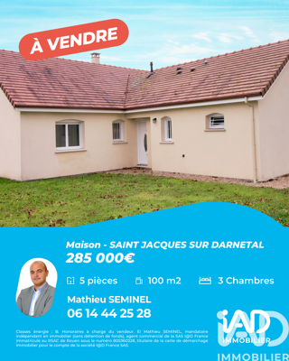  Maison � vendre 5 pi�ces 100 m�