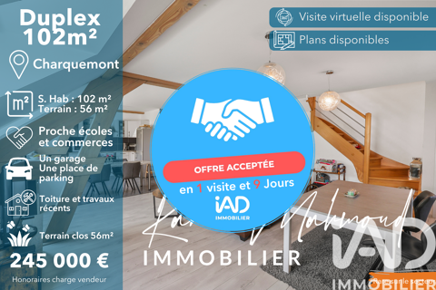   Vente Appartement 4 pi�ces Appartement - 4 pi�ce(s) - 103 m�