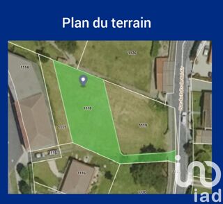  Terrain � vendre 1134 m�