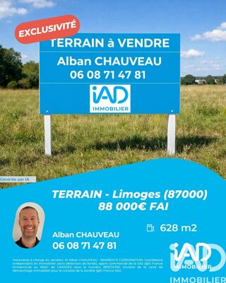  Terrain � vendre 628 m�