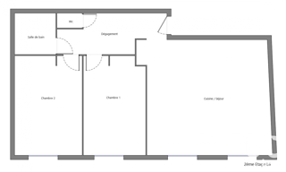  Appartement � vendre 3 pi�ces 74 m�