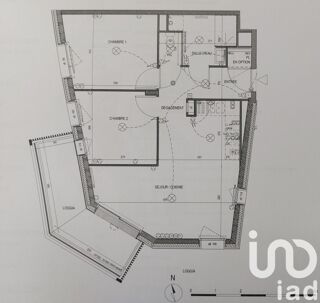  Appartement � vendre 3 pi�ces 59 m�