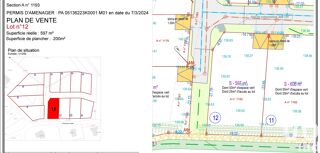  Terrain � vendre 595 m�