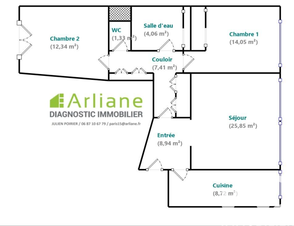  vendre  Appartement Paris 16