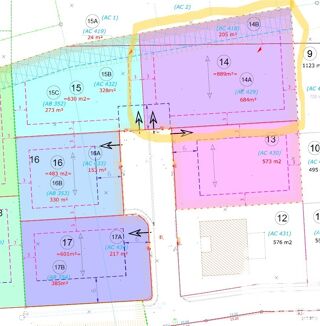  Terrain � vendre 889 m�