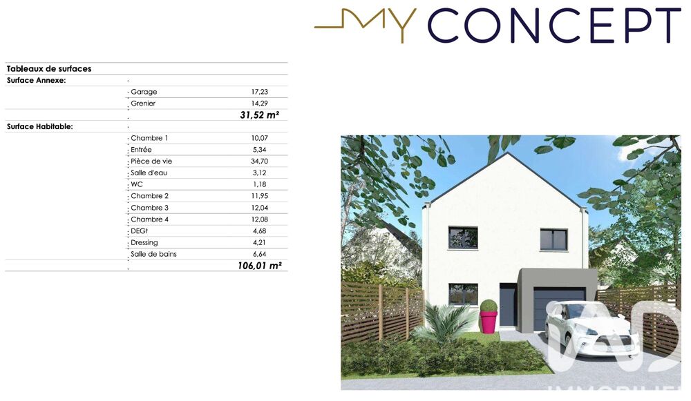 Vente Terrain Vente Terrain � b�tir 569 m&sup2; Pipriac