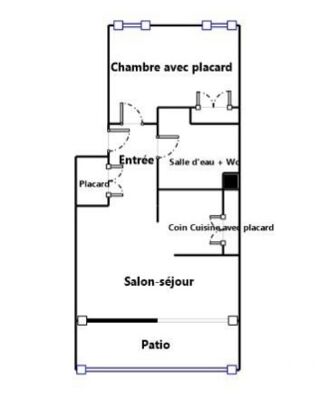  Appartement � vendre 2 pi�ces 35 m�